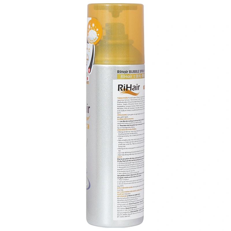 Xịt dưỡng tóc Rihair Bubble Spray hỗ trợ ngăn rụng tóc chai 135g - 2
